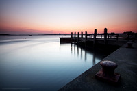Sunset at Mudeford Quay