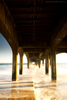 Under Boscombe Pier