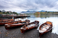 Early morning boats at Friars Crag, Keswick