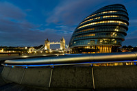 City Hall and Tower Bridge