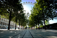 Southbank view of London Eye